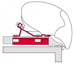 FIAMMA Adapter Fixing-Bar F65