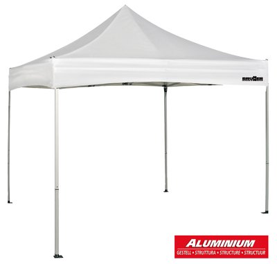 Brunner Pavillon ZEBO-ALU 300 x 600 cm, wei&szlig;