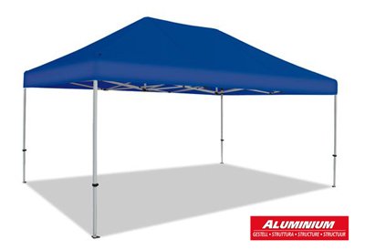 Brunner Pavillon ZEBO-ALU 300 x 600 cm, blau