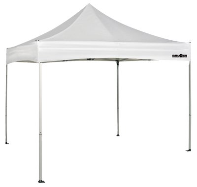 Brunner Pavillon ZEBO-Stahl 300 x 600 cm, wei&szlig;