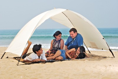 Sonnenzelt EASY FOR TWO, beige