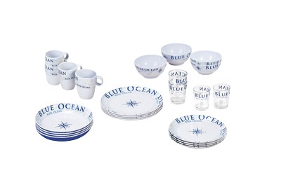 Brunner Geschirr BLUE OCEAN (Box)