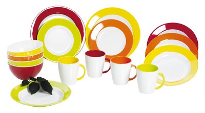 Gimex Melamin-Set RAINBOW