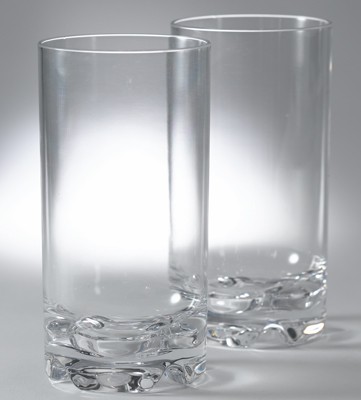 Gimex Glas 0,60 l, klar (2er Set)