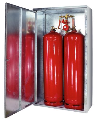Gasflaschen-Schrank Gr. 1