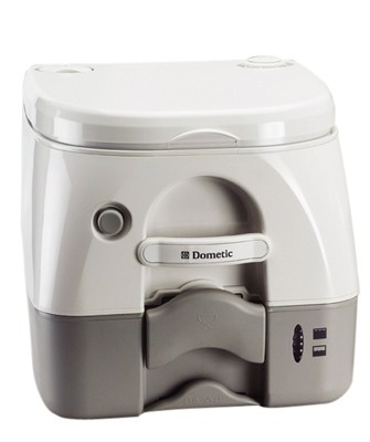 Toilette DOMETIC 972 wei&szlig;/grau