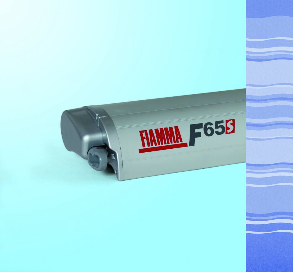 FIAMMA F65 S titanium 340 cm, Blue Ocean